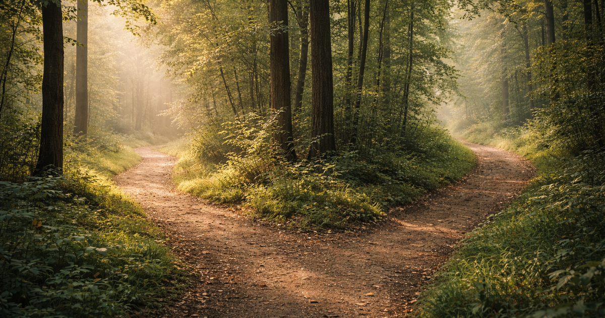 Egy út kezdete az erdőben - emlékezés arra, miért indultál el